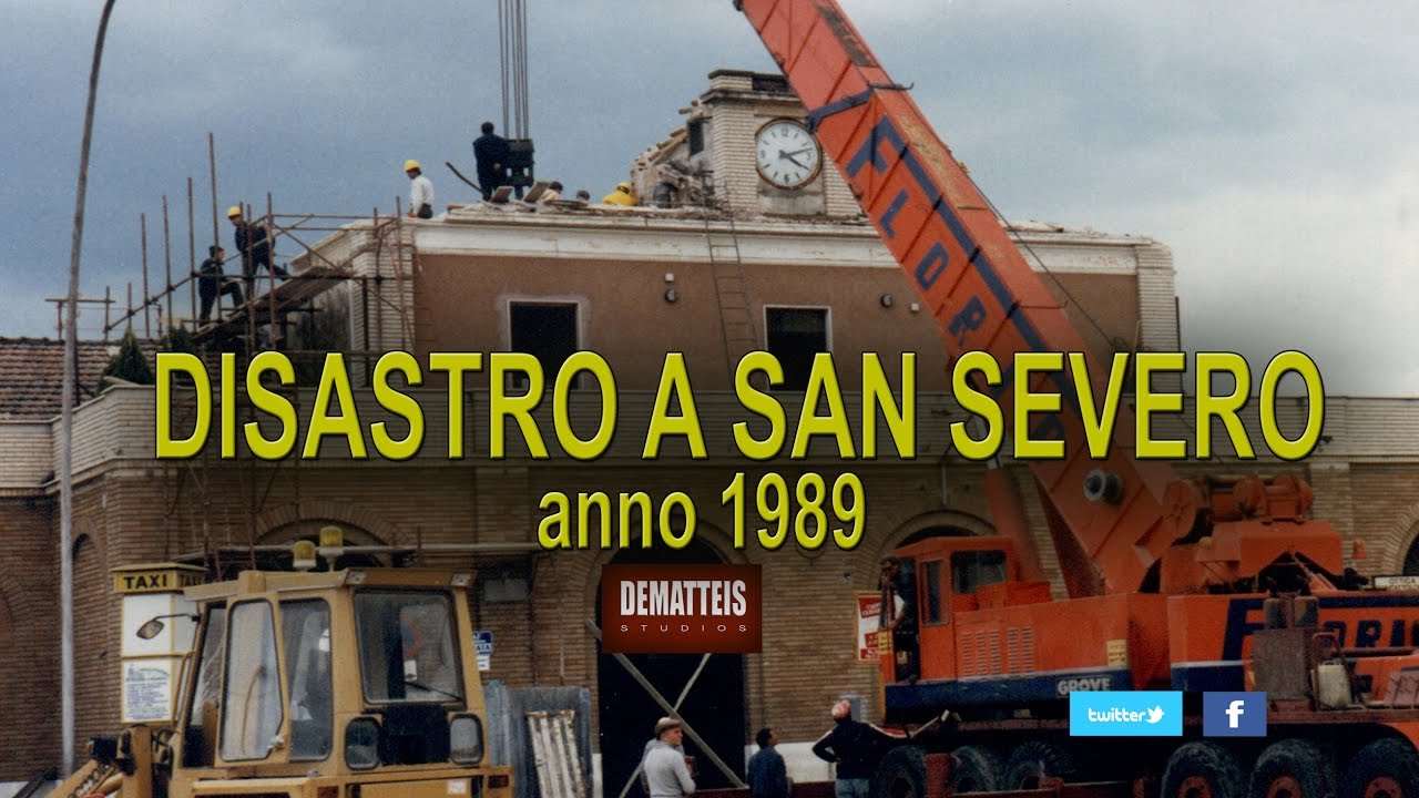 video inedito 31 anni fa la sciagura ferroviaria a san severo san severo citta